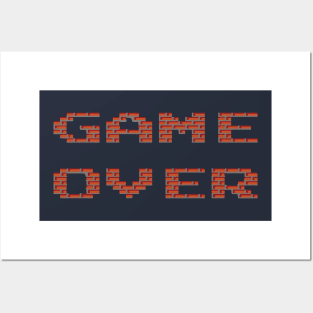 Game over Posters and Art